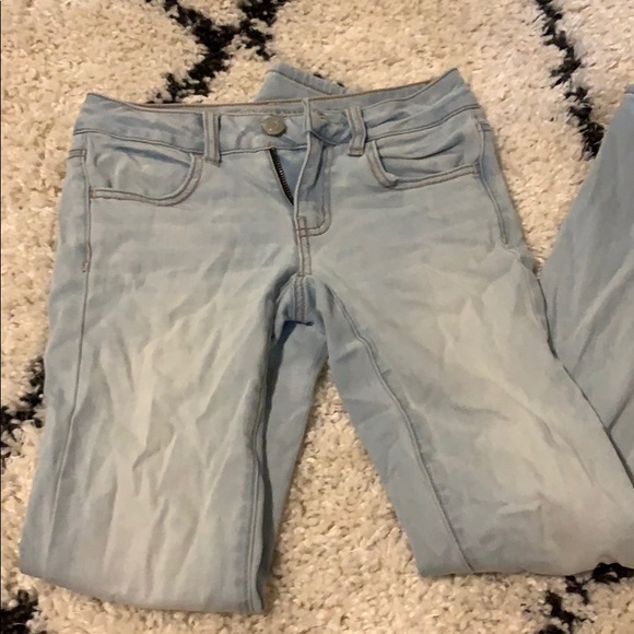 American Eagle Light Wash Jeggings - Picture 2 of 2